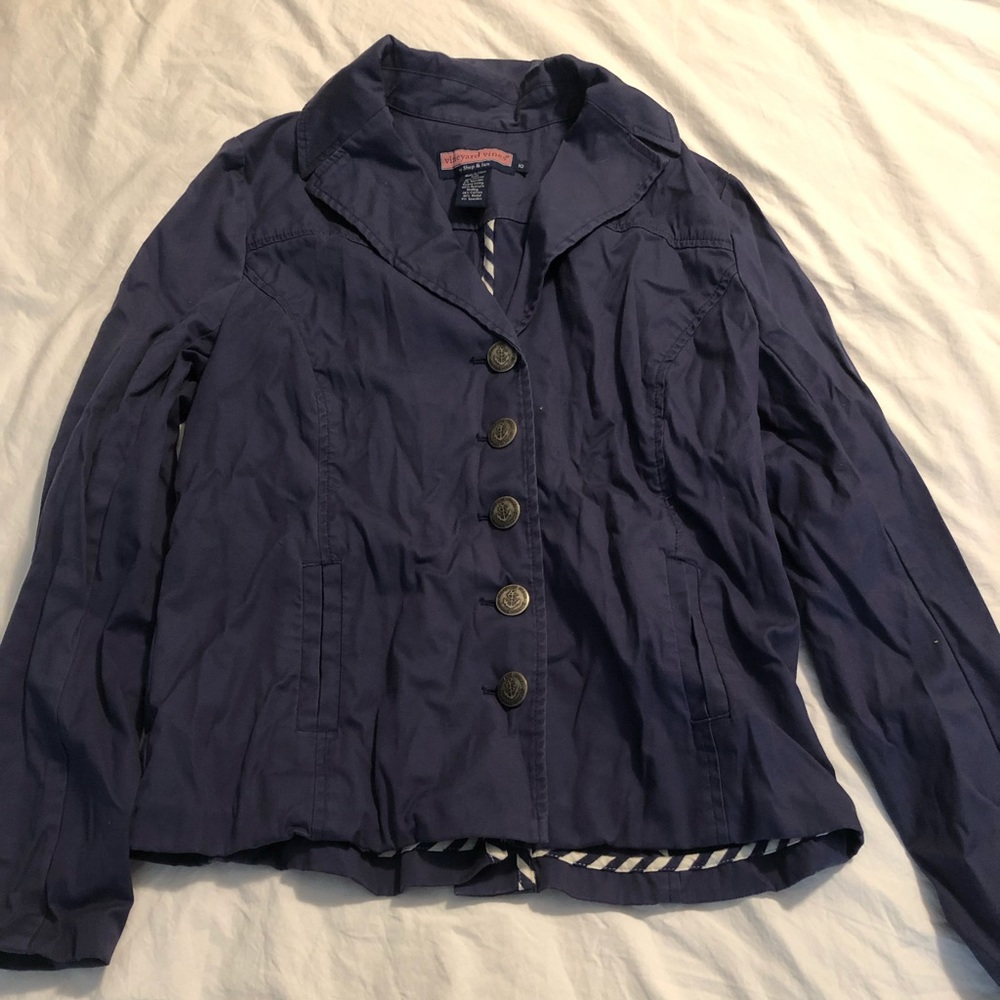 NWOT Navy Vineyard Vines blazer, size 10